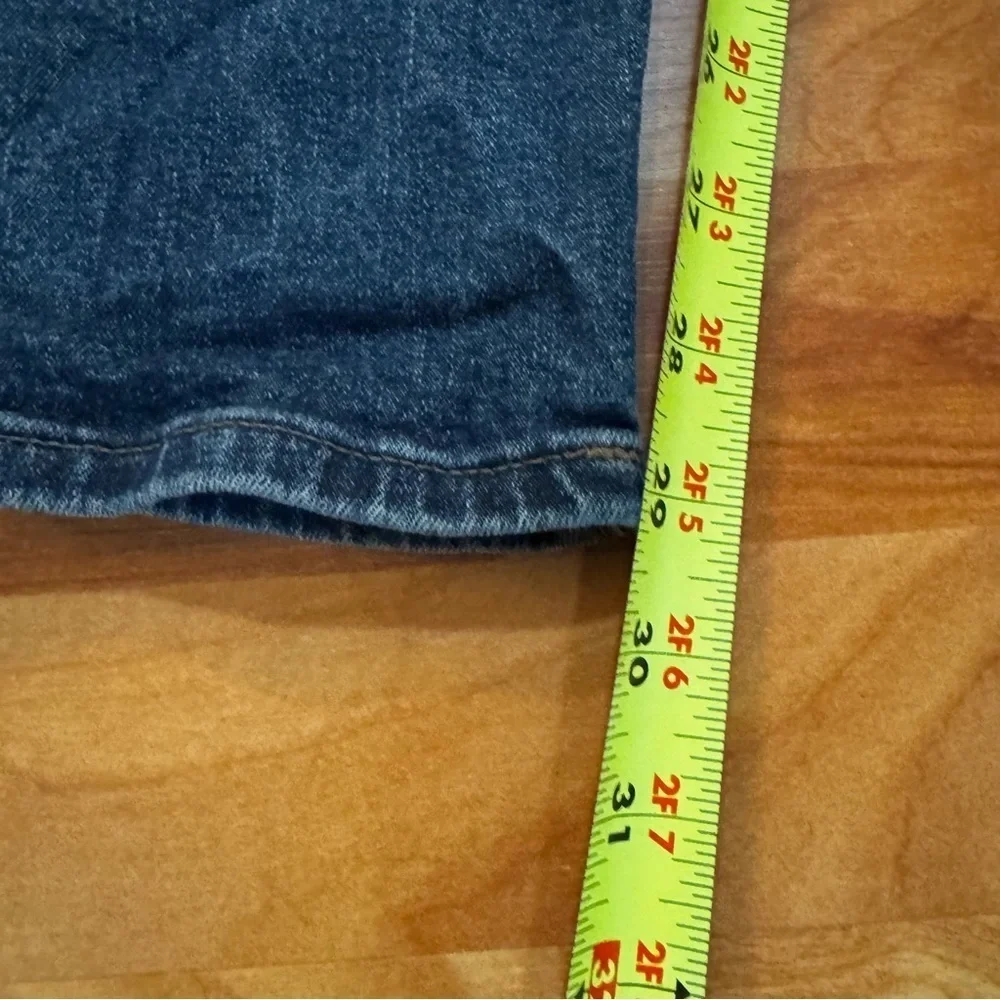 J Crew Jeans Mens Straight Flex Blue Medium Wash Denim 5 Pockets Size 29 x 32